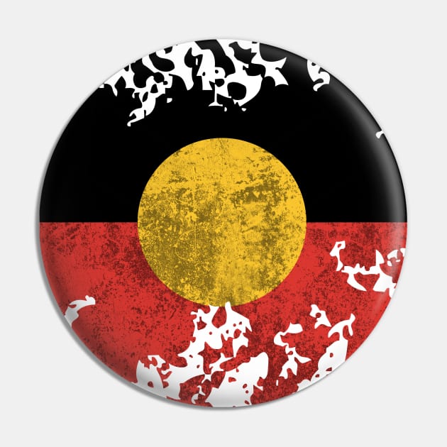 Aboriginal Flag Pin by CF.LAB.DESIGN