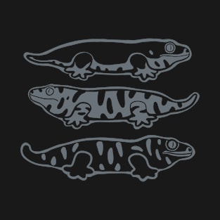 Leachianus Gecko, Leachie. For reptile lovers in gray ink T-Shirt