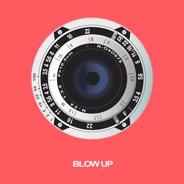 Blow Up - Alternative Movie Poster by MoviePosterBoy