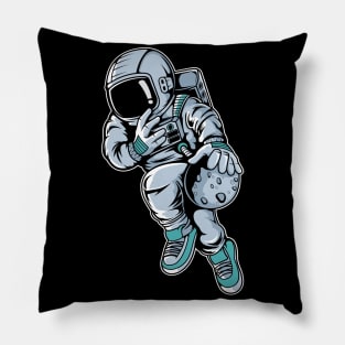 Astronaut Basketball Champion Pillow