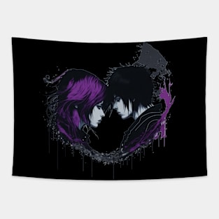 Love Is Gothic Tapestry