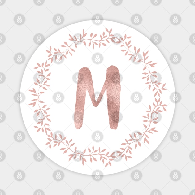 MysticMagpie Rose Gold Monogram A T-Shirt