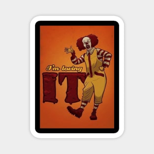 Love To Eat It Clown Magnet