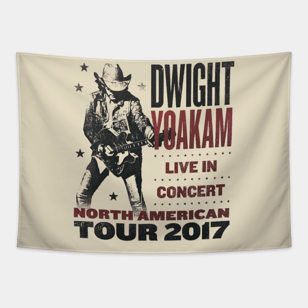 Dwight Yoakam Live Tapestry by Hey Daddy Draws