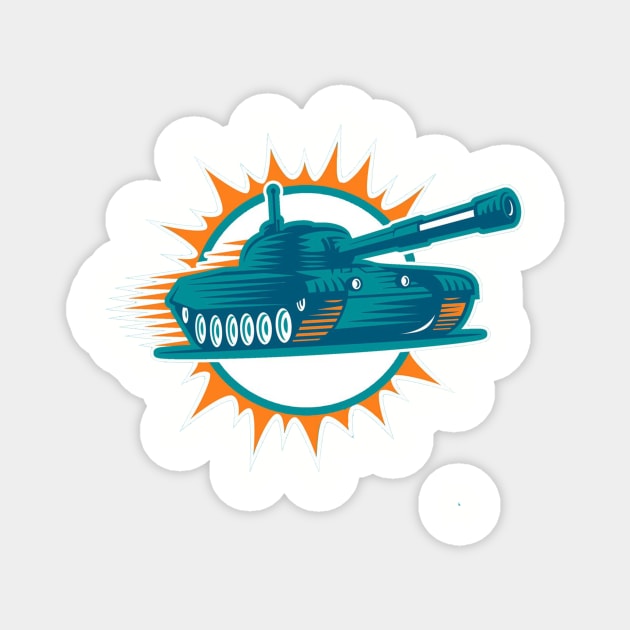 Tank season Magnet by Comixdesign