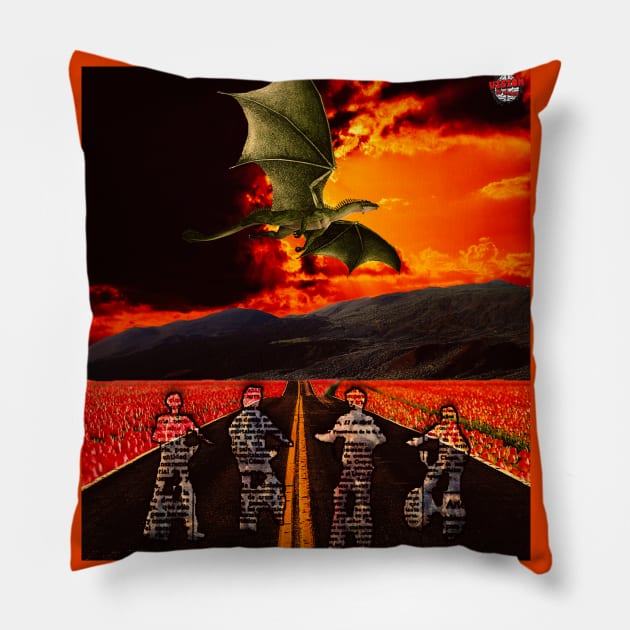 Flammable things Pillow by visionofbrain