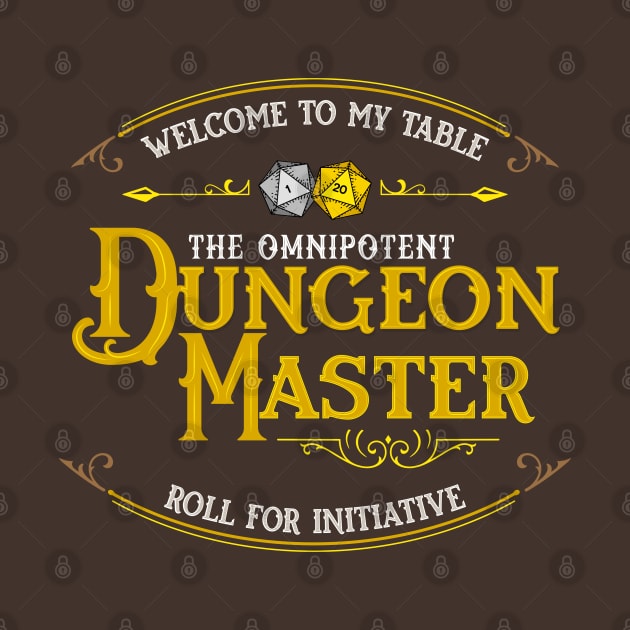 Omnipotent Dungeon Master by retrochris