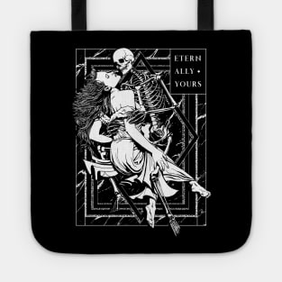 ETERNALLY YOURS - WHITE PRINT Tote