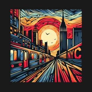 New York Subway NYC Subway Train T-Shirt