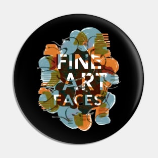 fine art faces Pin