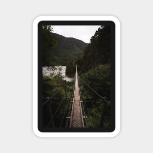 Longest Swing Bridge in New Zealand Magnet