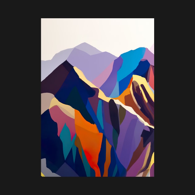 Colorful Mountains by maxcode