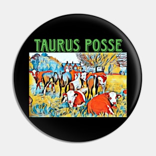 Taurus Posse - Abstract - Front Pin