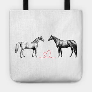 TWO HORSES Tote