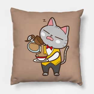 Waiter cat Pillow
