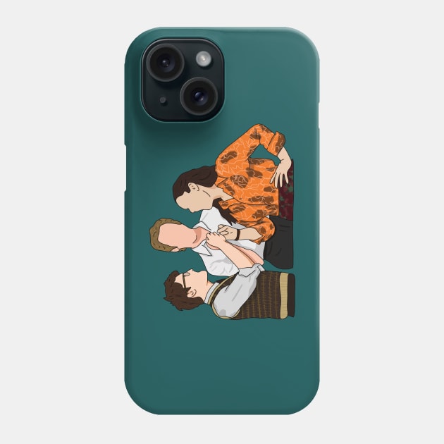 Merrily We Roll Along - Old Friends Phone Case by byebyesally