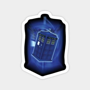 TARDIS Through Time - Dr Who Magnet