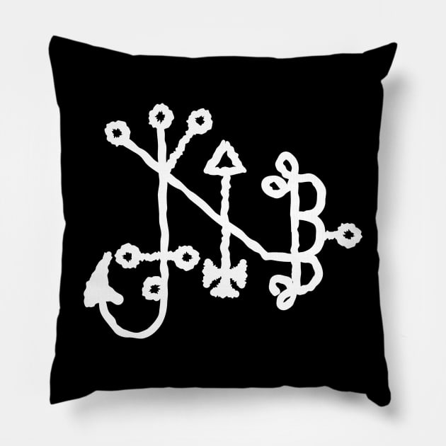 Sigil Of Balam Pillow by SFPater