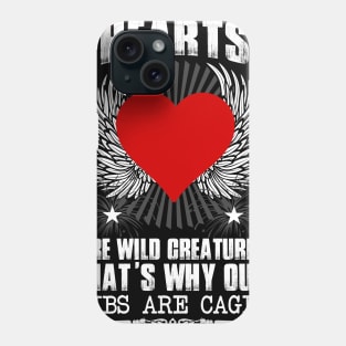 Hearts, Ribs and Cages Phone Case