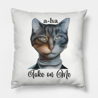 a-ha "Take on Me" Pillow