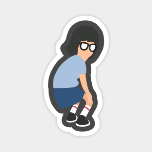 Twerking Tina Magnet