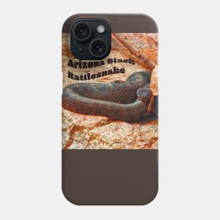 Arizona Black Rattlesnake Phone Case