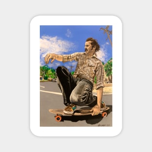 Jason Lee Skateboard Magnet