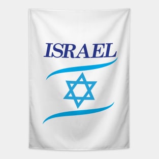 Happy Israel Independence Day Blue Star of David, Israeli flag Tapestry