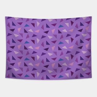 Purple Triangle Heaven Tapestry