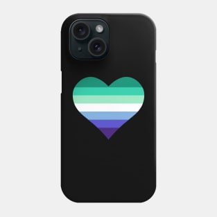 Gay/MLM Flag Heart Phone Case