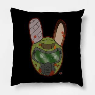 Eternal Horizons Doom Bunny Pillow