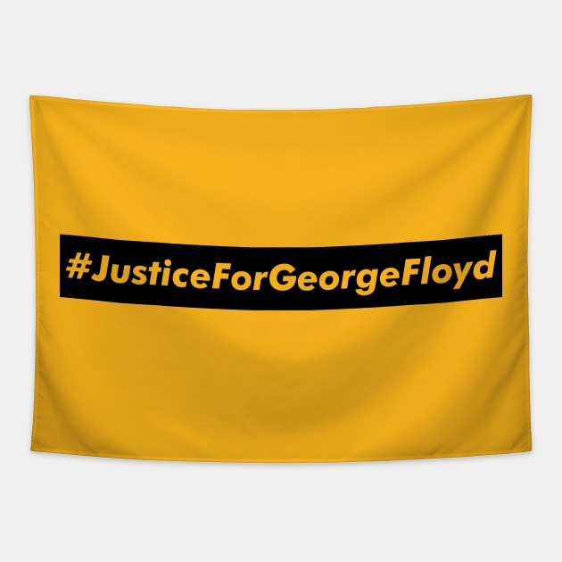 Justice for George Floyd Tapestry by VanTees