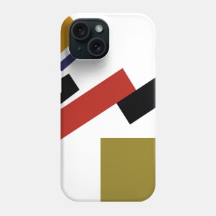 Geometric Abstract Malevic #4 Phone Case