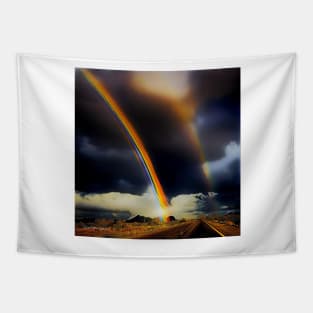 Blinded By Rainbows - Graphic 1 Tapestry