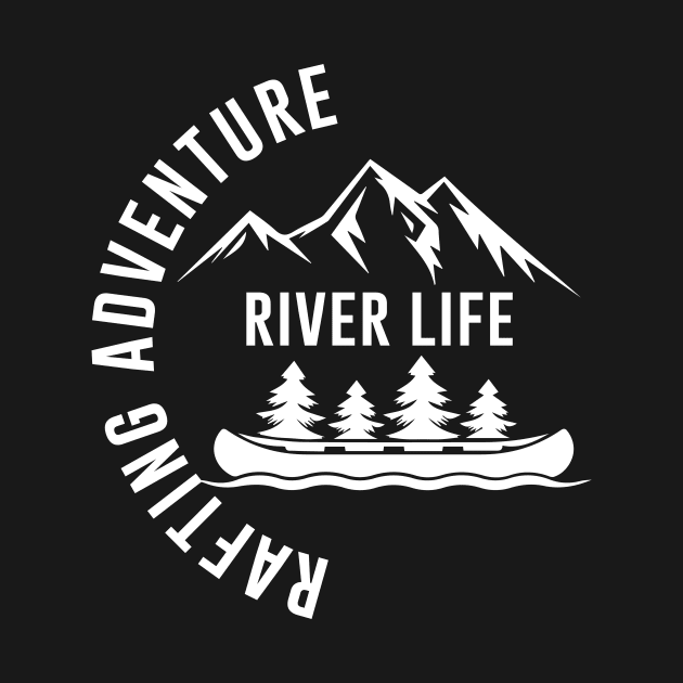 Rafting Adventure river life by anema