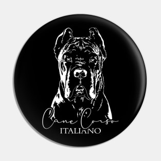 Cane Corso Italiano dog portrait dog mom Pin