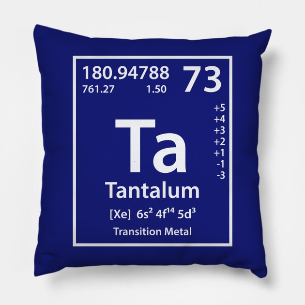 Tantalum Element Pillow by cerebrands