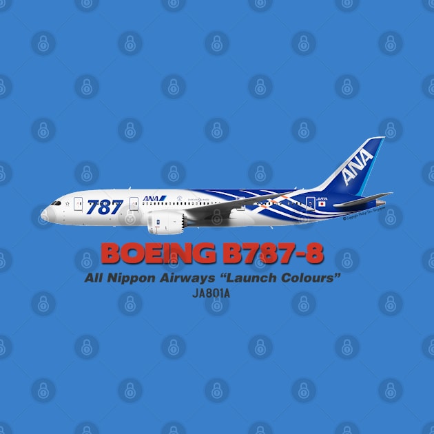 Boeing B787-8 - All Nippon Airways "Launch Colours" by TheArtofFlying