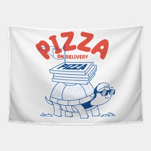 Pizza on Delivery Tapestry