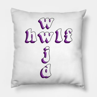 wwjd x hwlf Pillow