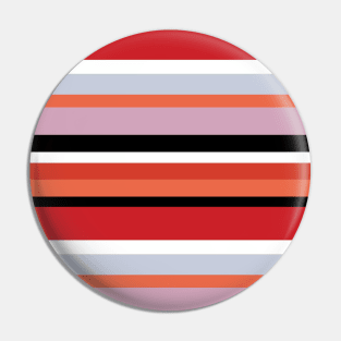 Colorful stripes Pin