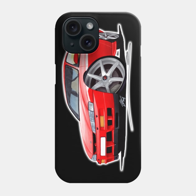 Nissan 200SX S14 Red Phone Case by y30man5