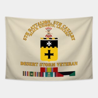 5th Bn, 5th Cavalry - Desert Storm Veteran Tapestry