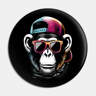 Cool Monkey Pin