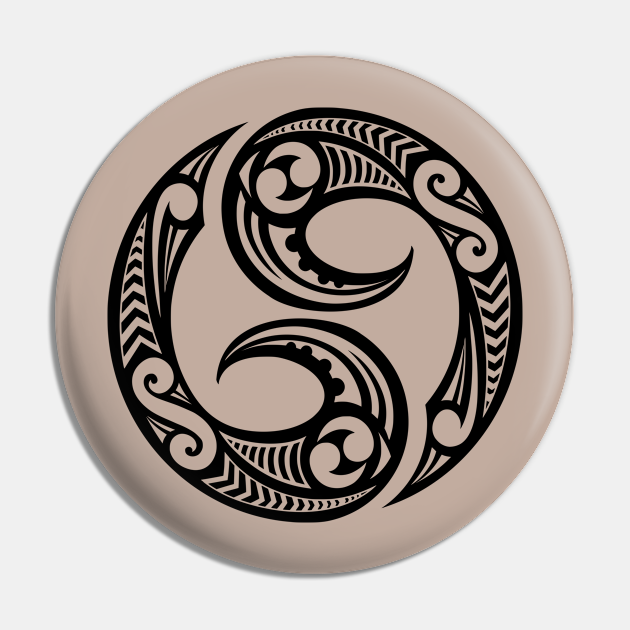 Maori carving, Koru Spiral design - Maori - Pin | TeePublic