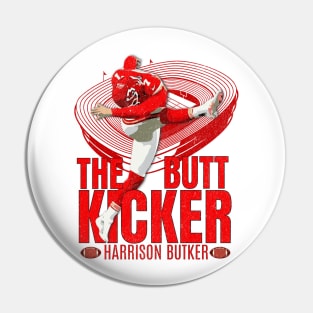 Harrison Butker The Kicker Vintage Pin