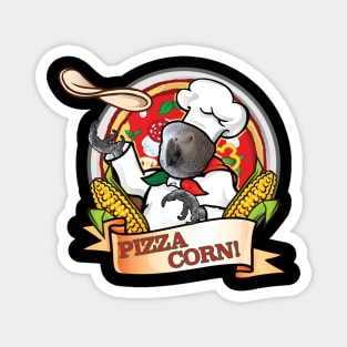 Pizza Corn! Magnet