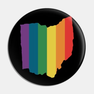 Ohio State Rainbow Pin