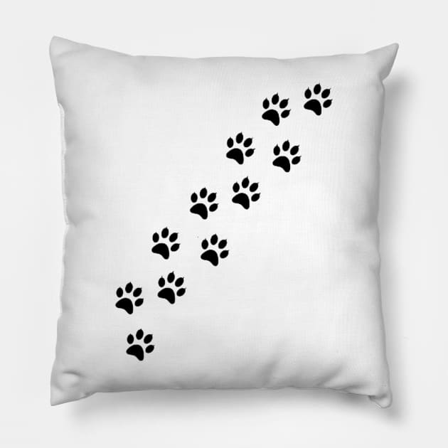 Huellas de gato Pillow by WilsonQR