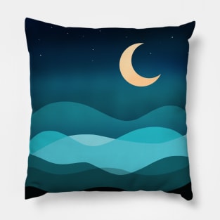 Moon Rising Pillow